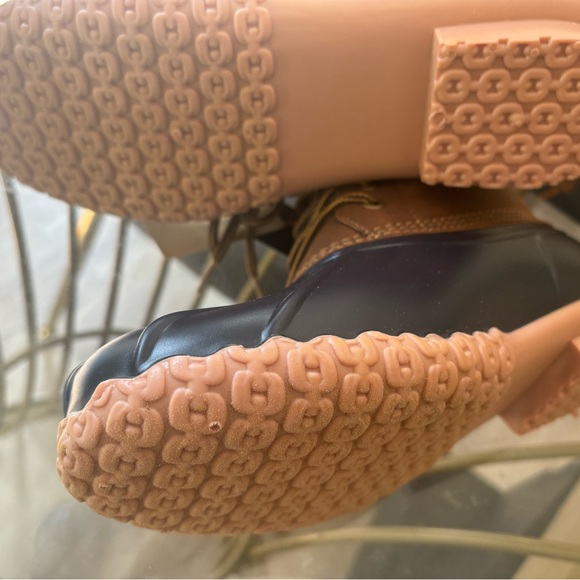 MENS BOOTS ADAM II TAN/ NAVY COLOR SIZE WEATHERPROOF 13M - Picture 5 of 8